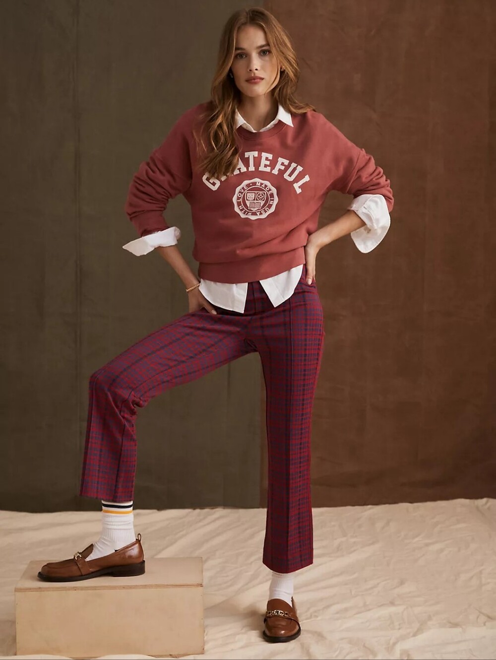 Maeve Anthropologie The Margot Kick Flare Cropped Knit Pants In S
